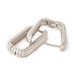 Orecchini a cerchio in ottone&nbsp;X-EJEW-F273-02A-P