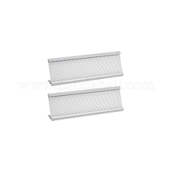 L-förmige Markenhalter aus Aluminiumlegierung&nbsp;AJEW-WH0009-89