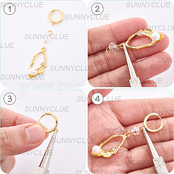 16 pezzo di risultati per orecchini in ottone&nbsp;KK-SC0006-60