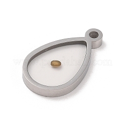 Pendenti in acciaio inossidabile 304 anti-ossidazione&nbsp;LS-STAS-R222-04P