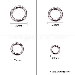 Zink-Legierung Schlüsselring Zubehör&nbsp;PALLOY-PH0012-68
