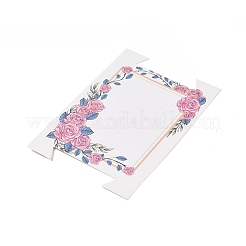 Carte rettangolari con fascette per capelli in carta&nbsp;CDIS-C004-07B