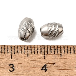 Perline in acciaio inossidabile 304 anti-ossidazione&nbsp;STAS-C094-04B-P