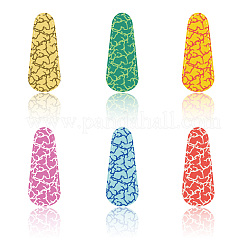 6 guaina per forbici per nail art in pelle PU&nbsp;TOOL-WH20020-007