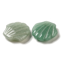 Figurines de coquille de guérison sculptées en aventurine verte naturelle&nbsp;G-K353-03F