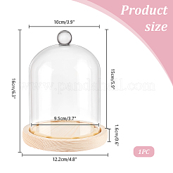 Couvercle de dôme en verre&nbsp;AJEW-WH0348-293D