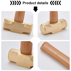 Marteaux à bois&nbsp;TOOL-WH0123-08G