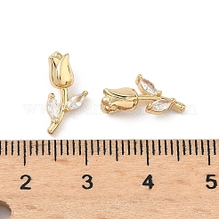 Ottone micro spianare pendenti zirconi&nbsp;KK-L260-08G