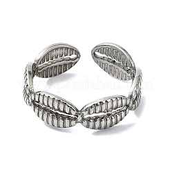 Manschettenringe aus Edelstahl 304 für Damen&nbsp;RJEW-M019-57P