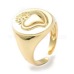 Anelli gemelli in ottone&nbsp;RJEW-G113-04A