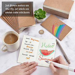 Blanko-Notizbücher aus Kraftpapier&nbsp;DIY-WH0899-830A