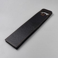 Tragetaschen aus PU-Leder für Weinflaschen&nbsp;ABAG-WH0816-002