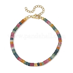 Bracelets de perles de jade blanc naturel&nbsp;BJEW-JB14426