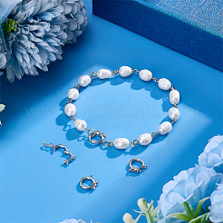4 Stück 925 Twister-Verschlüsse aus Sterlingsilber&nbsp;STER-PH0004-33