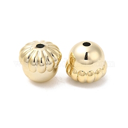 Perles de plastique ccb, pomme de pin, or, 15.6x14.4mm, Trou: 2.7mm