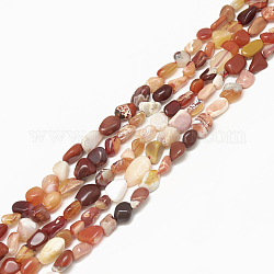 Natural Opal Beads Strands, Tumbled Stone, Nuggets, 4~15x4~8x3~7mm, Hole: 1mm, about 40~70pcs/strand, 15.7 inch