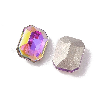 Cabochons de strass en verre&nbsp;RGLA-L029-03B-HELA-1