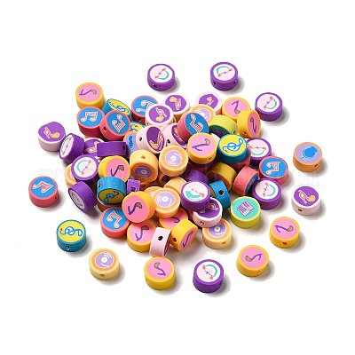 Perline polimero argilla fatto a mano&nbsp;CLAY-E001-01C-1