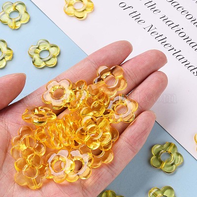 Cadres de perles acryliques transparents&nbsp;TACR-S154-29B-81-1