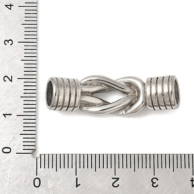Knotenverbinder-Anhänger aus 304 Edelstahl&nbsp;STAS-Z147-10P-1
