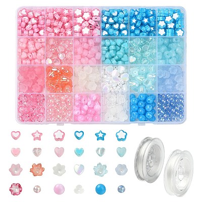 Perles acryliques&nbsp;TACR-YW0001-98-1