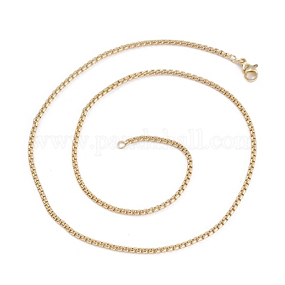Collane a catena in ottone&nbsp;X-NJEW-I247-04G-1