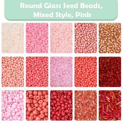 Runde Glasperlen&nbsp;SEED-FS0001-33-1