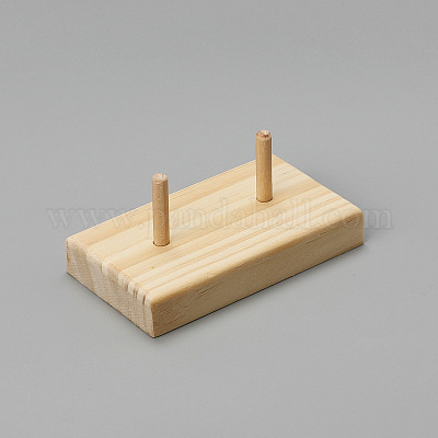 Garnrollenständer aus Massivholz&nbsp;PW-WG78282-01-1