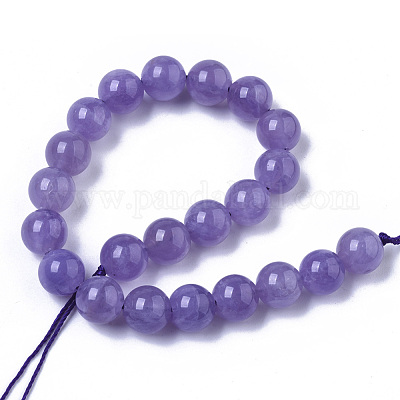 Synthetischen Amethyst Perlen Stränge&nbsp;G-N327-01B-02-1