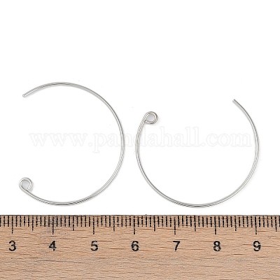 Crochets d'oreille en laiton&nbsp;KK-C069-01P-1