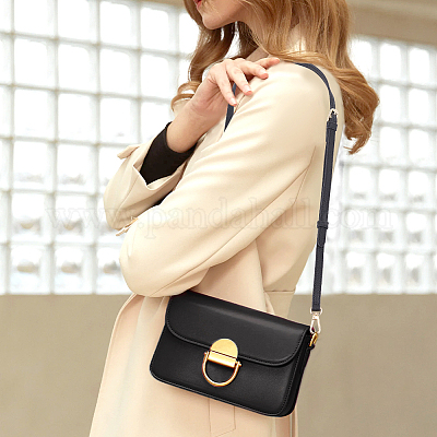 Confezione da 2 cinghie per borsa da 60 cm, manici in pelle intrecciata con moschettone, tracolla fai da te per borse a tracolla e borse a mano | Leroy Merlin