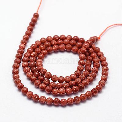 Perline Goldstone fili&nbsp;G-N0200-01A-3mm-1