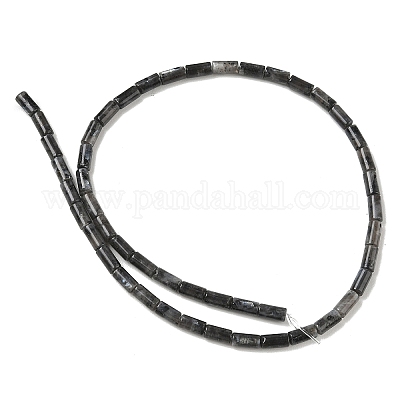 Natürliche Larvikit-Perlenstränge&nbsp;G-B091-A20-01-1
