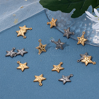 Wholesale DICOSMETIC 20Pcs 2 Colors Compass Pendant Charms Stainless Steel  Flat Round Charms Gold Color Nautical Charm for Bracelet Necklace DIY Craft  Jewelry Making 