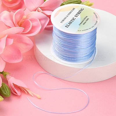 Filo di cristallo elastico piatto&nbsp;EW-YW0001-0.8mm-02H-1