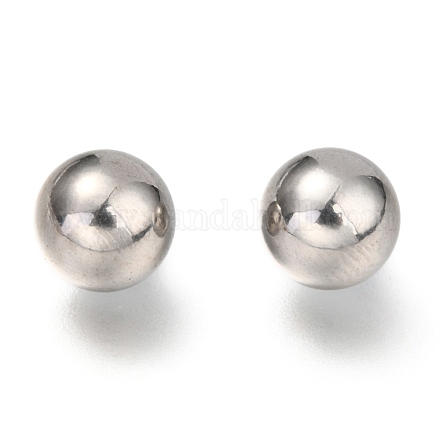 304 Stainless Steel Beads STAS-H139-01C-P-1
