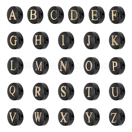 PH Pandahall 26 Stück Alphabet Az Perlen FIND-PH0009-61-1