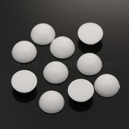 A mezzo giro cabochon acriliche&nbsp;SACR-O002-16-6mm-1