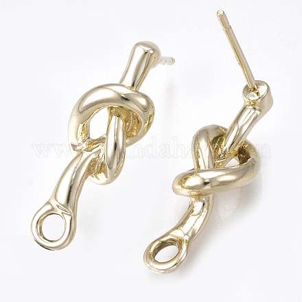 Accessoires de clous d'oreilles en alliage X-PALLOY-T055-38-1