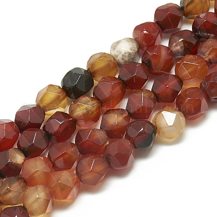 Natural Agate Beads Strands G-S300-79-8mm-1