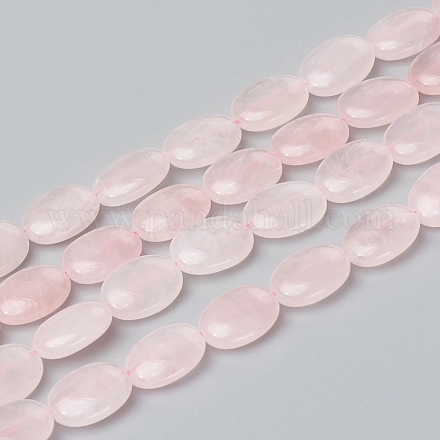 Natürlichen Rosenquarz Perlen Stränge G-G817-03-1