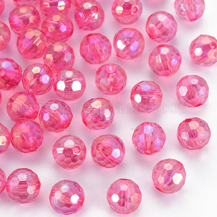 Perles en acrylique transparente MACR-S373-64-C08-1