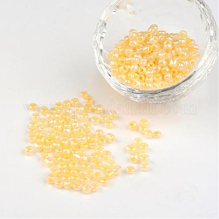 Perline artigianali fai da te 6/0 seme di vetro rotondo di ceylon X-SEED-A011-4mm-153-1