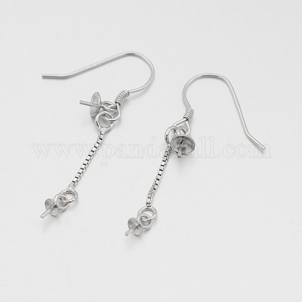 Sterling Silver Earring Hooks Findings STER-M089-04-1