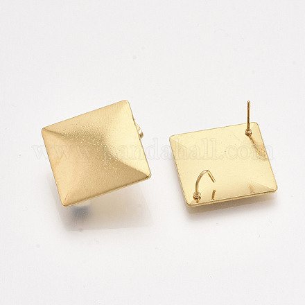 Accessoires de puces d'oreilles en 304 acier inoxydable STAS-S079-57B-01-1