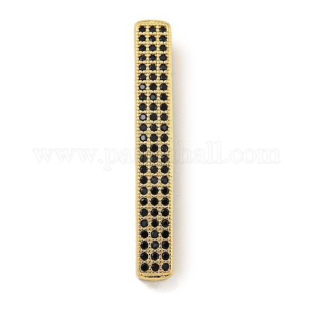 Латунные микропаве из прозрачного кубического циркония KK-G493-13G-02-1