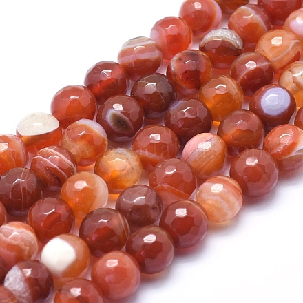 Natural Agate Beads G-J371-15-16mm-1