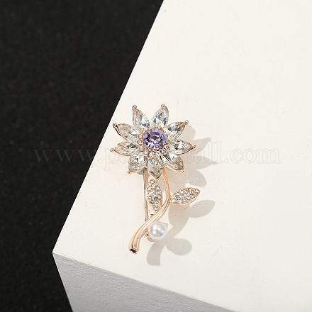 Alloy Rhinestone Brooches for Women PW23091641338-1