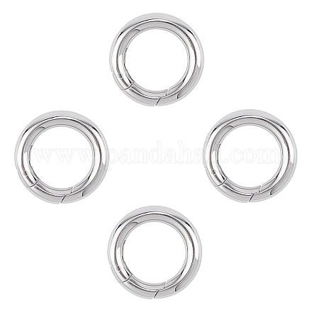 Unicraftale 201 anelli per cancelli a molla in acciaio inossidabile STAS-UN0010-85P-1