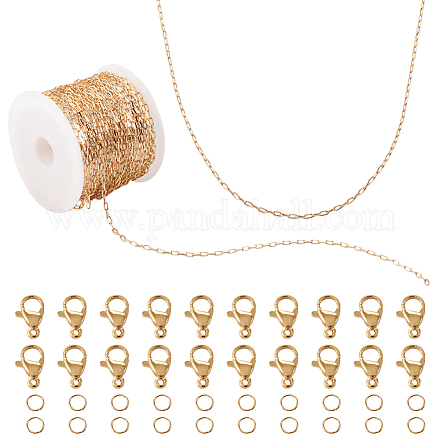 Kit de fabrication de bracelet collier chaîne diy DIY-TA0004-92-1